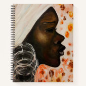 Notebook für Hübsche Frauen in Afrika Notizblock (Vorderseite)