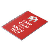 Notebook für humorvolle Architekten Notizblock (Linke Seite)