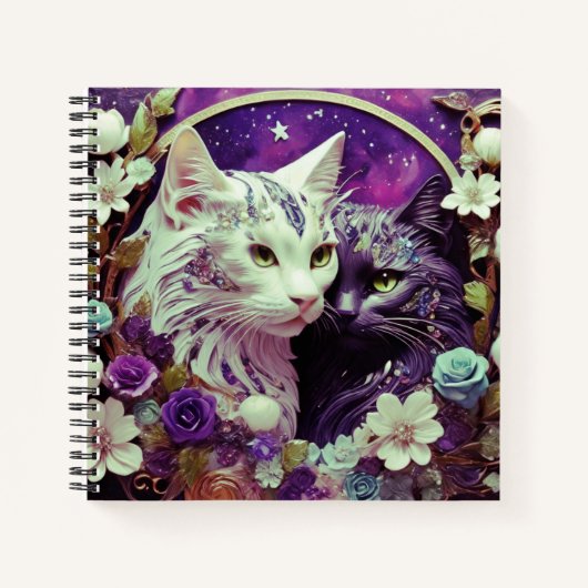 Notebook für Katzen Notizblock (Vorderseite)