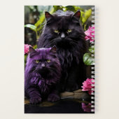 Notebook für Katzenliebhaber Notizblock (Rückseite)