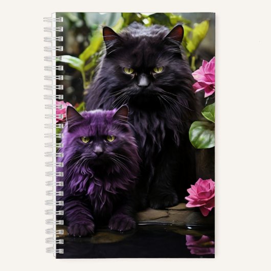 Notebook für Katzenliebhaber Notizblock (Vorderseite)