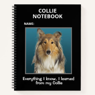 Notebook für Liebhaber von Colliesen Notizblock