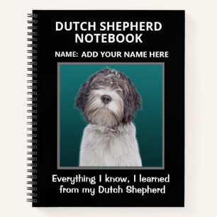 Notebook für Liebhaber von Dutch Shepherd Notizblock