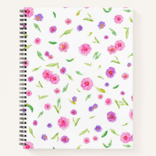 Notebook für Mama Freunde mit Watercolor Florals Notizblock