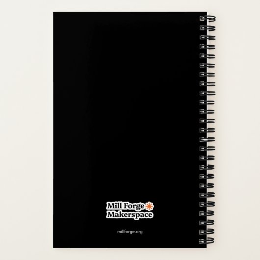 Notebook für Mill Forge Engineering Notizblock (Rückseite)