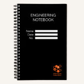 Notebook für Mill Forge Engineering Notizblock (Vorderseite)