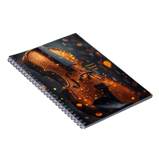Notebook für Musiklehrer Violinist Student Notizblock (Rechte Seite)