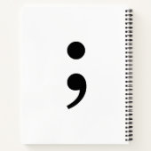 Notebook für psychische Gesundheit Notizblock (Rückseite)