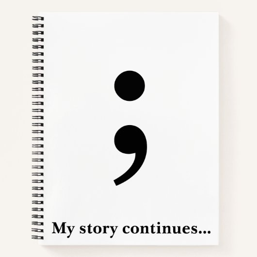 Notebook für psychische Gesundheit Notizblock (Vorderseite)