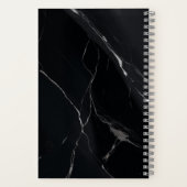 NOTEBOOK FÜR SCHWARZE PASSWORTE NOTIZBLOCK (Rückseite)