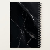 NOTEBOOK FÜR SCHWARZE PASSWORTE NOTIZBLOCK (Rückseite)