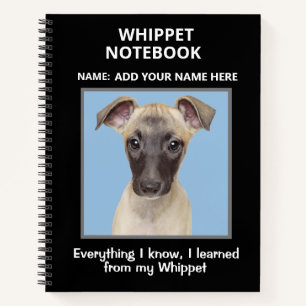 Notebook für Whippets Notizblock