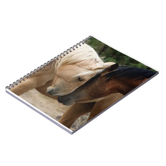 Notebook für Wildpferde Notizblock (Linke Seite)