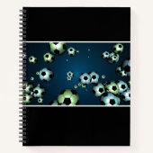 Notebook-Fußball Notizblock (Vorderseite)