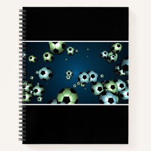 Notebook-Fußball Notizblock