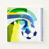 Notebook-Fußball Notizblock (Rückseite)