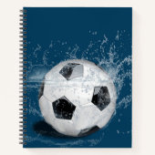 Notebook-Fußball Notizblock (Vorderseite)