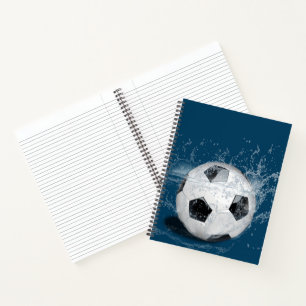 Notebook-Fußball Notizblock