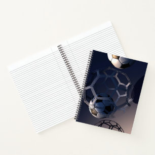 Notebook-Fußball Notizblock