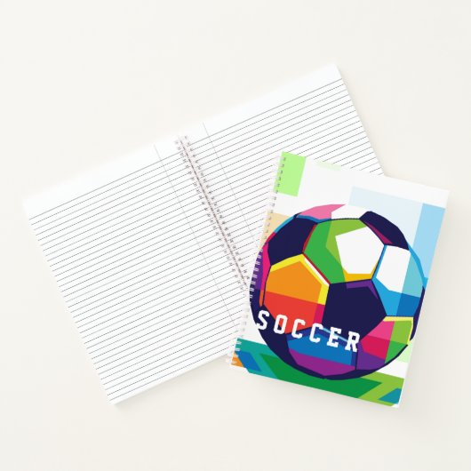 Notebook-Fußball Notizblock (Innenseite)