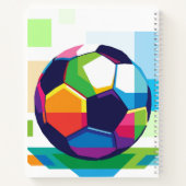 Notebook-Fußball Notizblock (Rückseite)