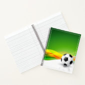 Notebook-Fußball Notizblock (Innenseite)