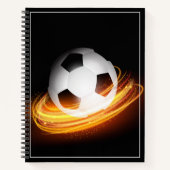 Notebook-Fußball Notizblock (Vorderseite)