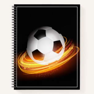 Notebook-Fußball Notizblock