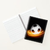 Notebook-Fußball Notizblock (Innenseite)