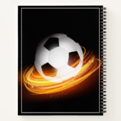 Notebook-Fußball Notizblock (Rückseite)