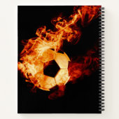 Notebook-Fußball Notizblock (Rückseite)