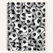 Notebook-Fußball Notizblock (Vorderseite)