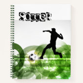 Notebook-Fußball Notizblock (Vorderseite)