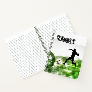 Notebook-Fußball Notizblock