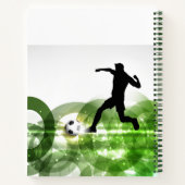 Notebook-Fußball Notizblock (Rückseite)