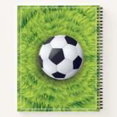 Notebook-Fußball Notizblock (Rückseite)