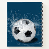 Notebook-Fußball Notizblock (Rückseite)