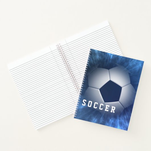 Notebook-Fußball Notizblock (Innenseite)