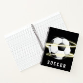 Notebook-Fußball Notizblock (Innenseite)