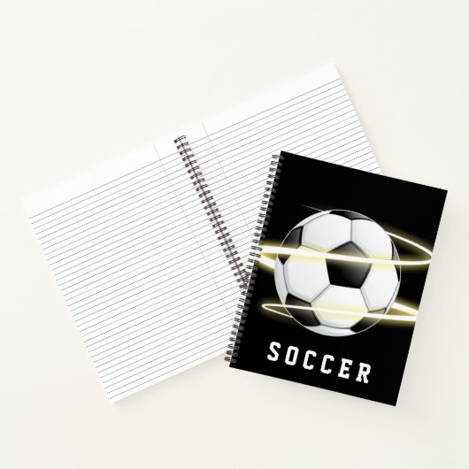 Notebook-Fußball Notizblock (Innenseite)