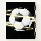 Notebook-Fußball Notizblock (Rückseite)