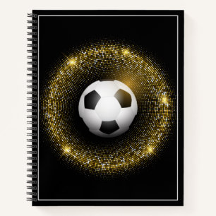 Notebook-Fußball Notizblock