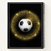 Notebook-Fußball Notizblock (Rückseite)