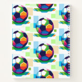 Notebook-Fußball Notizblock (Rückseite)