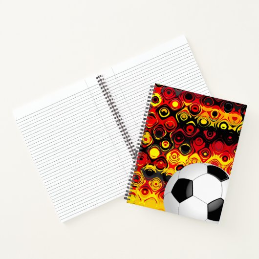 Notebook-Fußball Notizblock (Innenseite)