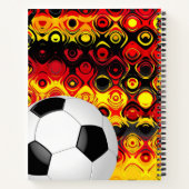 Notebook-Fußball Notizblock (Rückseite)