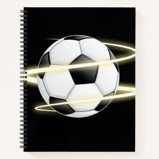 Notebook-Fußball Notizblock (Vorderseite)