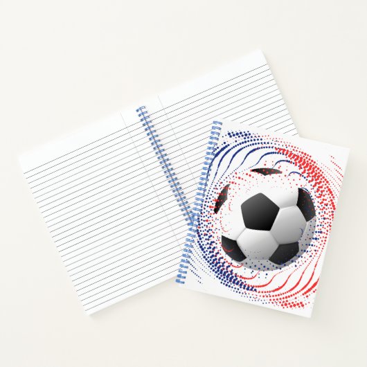 Notebook-Fußball Notizblock (Innenseite)