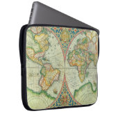 Notebook-Gehäuse für antike Karte Laptopschutzhülle (Vorne Rechts)