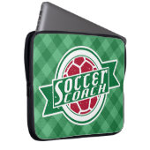 Notebook-Gehäuse für Fußball Laptopschutzhülle (Vorne Rechts)